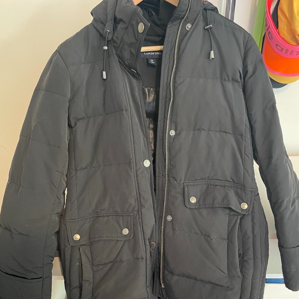Lands End Women's XS Puffy Jacket
